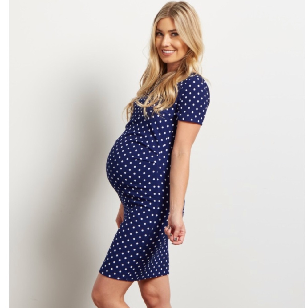 PinkBlush Maternity Fitted Dress